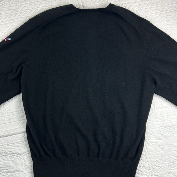 Peter Millar •XL• 100% Cashmere Vintage V Neck Sweater - Picture 6 of 7